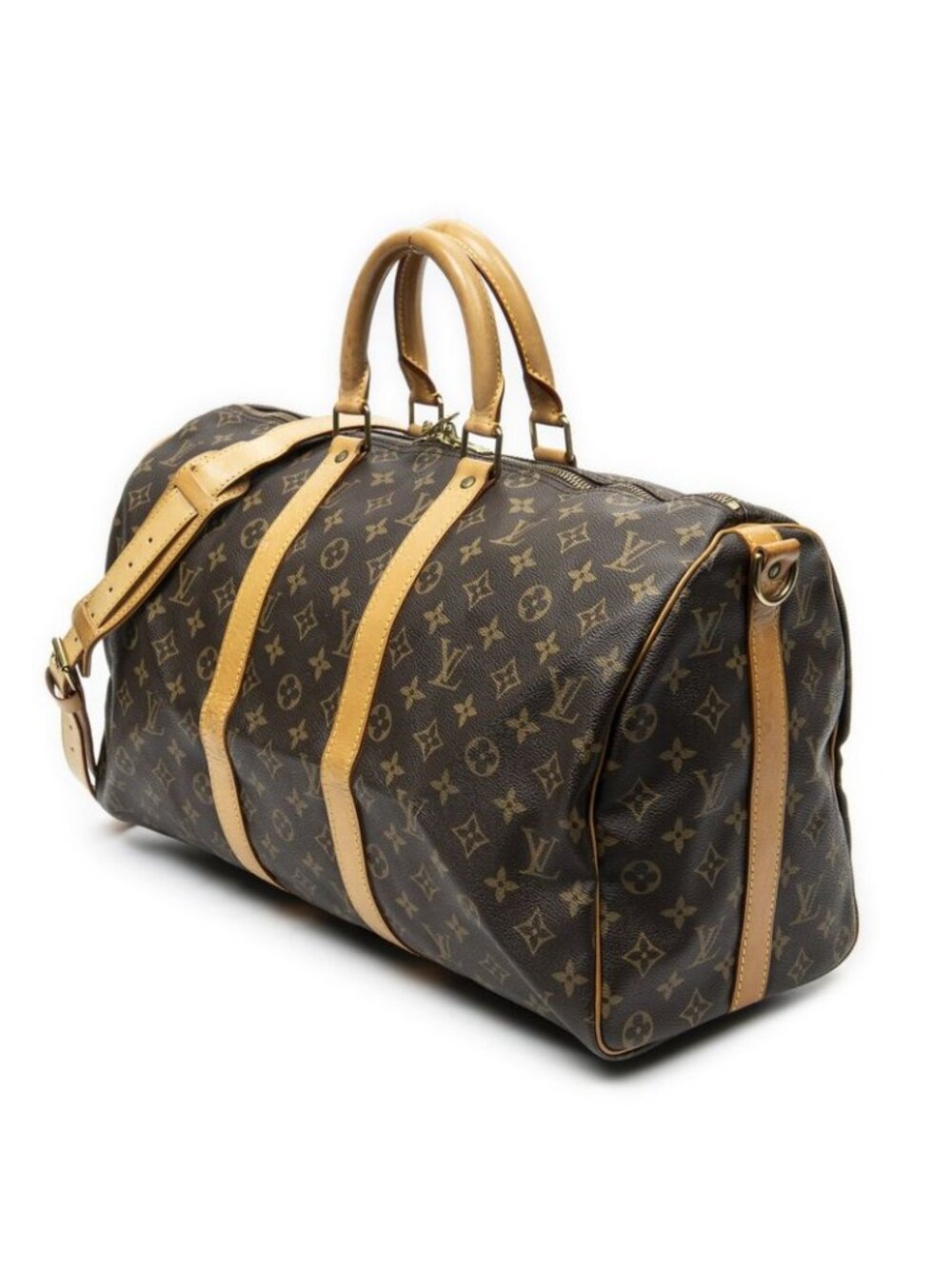Louis Vuitton Keepall Bandouliere Brown Monogram Canvas - Picture 2 of 10